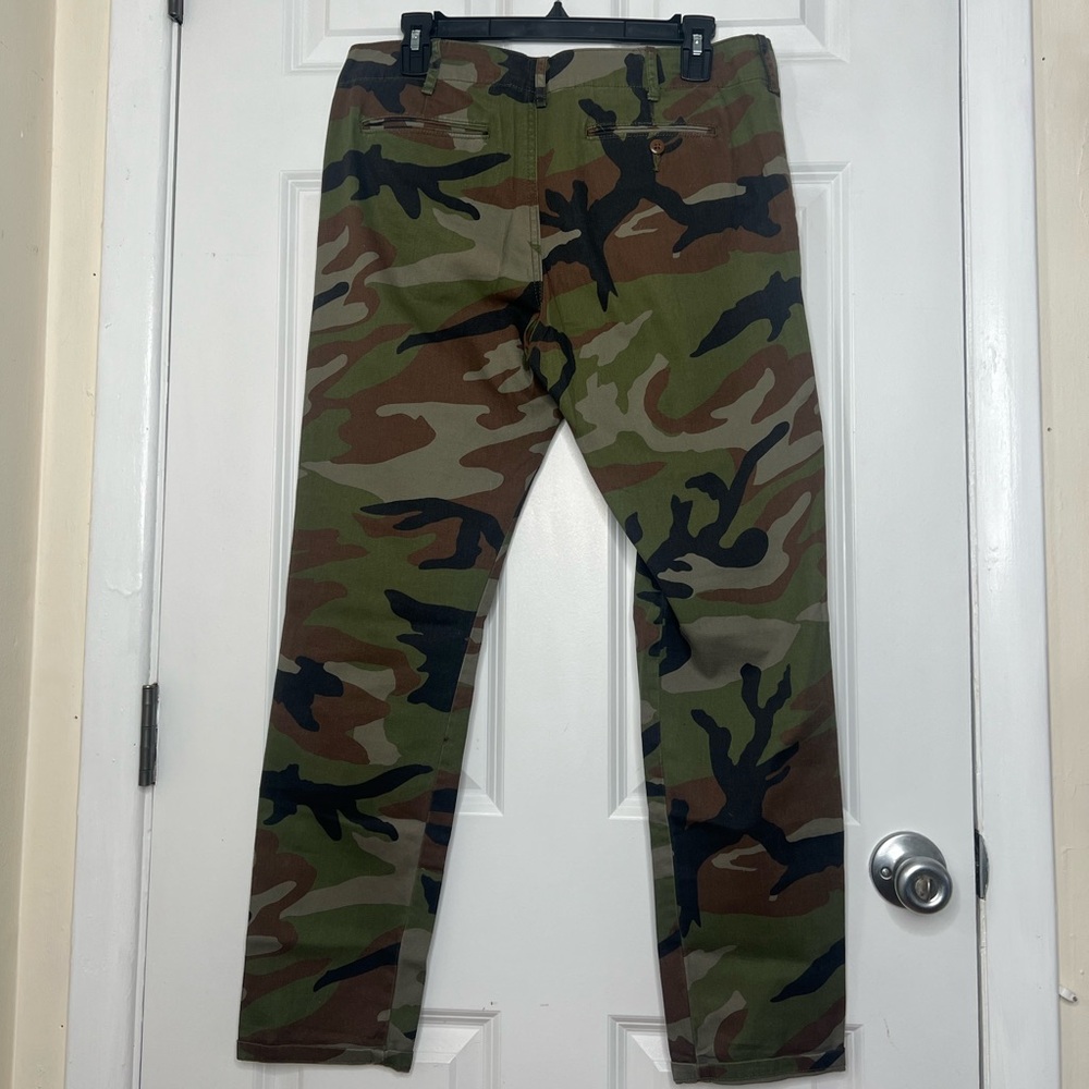 Denim & Supply Ralph Lauren Green Camouflage Pants - Picture 3 of 8